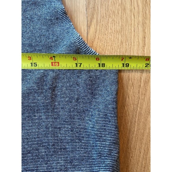 Anthropologie Moth Tank Top Mock Neck Sleeveless Sweater Striped Medium - Picture 6 of 7